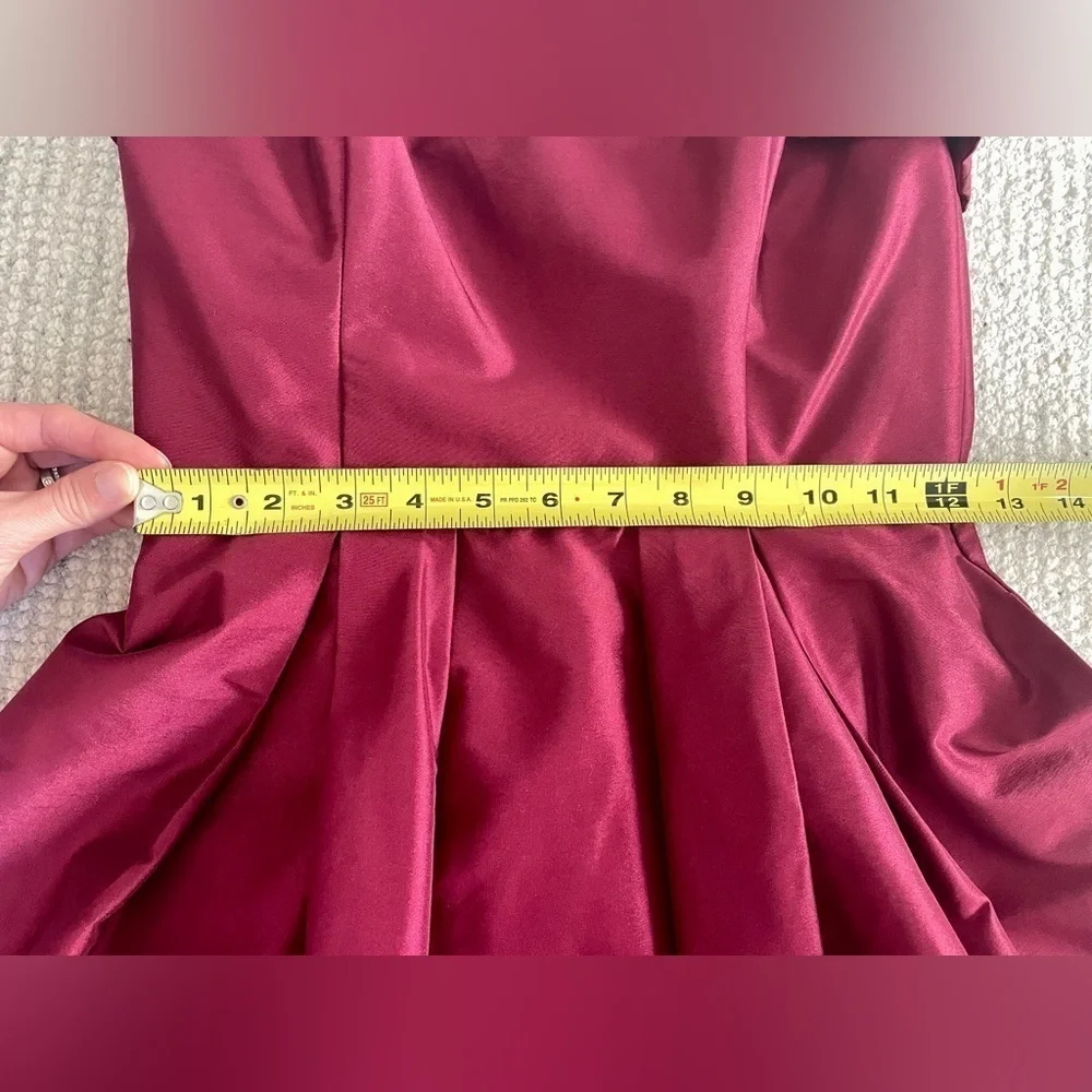 WHBM Red Formal Dress Size 00 - Picture 11 of 15